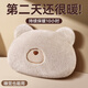 為伴充電熱水袋暖肚子注水安全防爆暖水袋充電暖手貼暖保暖  白色小熊
