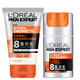 歐萊雅（LOREAL） 男士勁能醒膚露保濕露滋潤乳液面霜8重功效男擦臉油擦臉霜不緊繃 深層潔面+8重功效