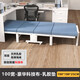 易瑞斯（Easyrest） 折疊床四折床單人午睡小休陪護(hù)床辦公室午休簡(jiǎn)易家用成人行軍床 加寬奢華乳膠五星睡感-寬100