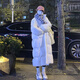 歐若婷雅羽絨棉服女冬季新款女裝韓版加厚寬松中長(cháng)款過(guò)膝棉衣外套女學(xué)生 白色 S