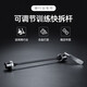 洛克兄弟（ROCKBROS）自行車后輪快拆桿公路車快拆桿騎行訓(xùn)練臺(tái)裝備配件 騎行臺(tái)快拆 銀色