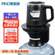 美能迪（MND）桶裝水燒水壺自動(dòng)上水加熱一體機(jī)抽水器電熱水壺全自動(dòng)桶桌飲水機(jī)煮茶泡茶底上水燒水器 1L 玻璃防燙壺黑色（壺底上水）+底座