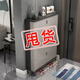 禧暉超薄鞋柜家用門(mén)口進(jìn)門(mén)一體靠墻2023新款翻斗式玄關(guān)柜入戶(hù)門(mén)鞋架子 月牙灰50*17*120【詳細見(jiàn)圖二 】
