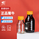 比克曼生物 蜀牛藍蓋試劑瓶實(shí)驗室橙蓋棕色透明絲口瓶螺口瓶帶刻度密封玻璃瓶 【棕色橙蓋】高硼硅2000ml