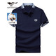 七匹狼（SEPTWOLVES）短袖T恤男夏季純棉Polo保羅衫時(shí)尚通勤商務(wù)Polo保羅衫男裝上衣 101(藏青) XL 175/92A