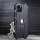 羋熊 蘋果15手機(jī)殼iphone15pro max金屬邊框16pro保護(hù)套15plus防摔蝙蝠俠潮牌男款 iphone15Pro【蝙蝠俠】