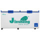 捷盛（JS）臥式全冷凍冷藏冰柜大型商用超大冰柜300升以上大型單冷凍冰柜家用大容積冷柜四門(mén)大容量冰箱 779L普通款(機械溫控可達-18℃）