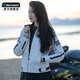 MOTO-BOY夏季騎行服摩托車防水四季通用套裝褲機車服女裝備 J69灰白四季 XL