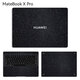 咔咔魚華為Matebook X Pro 2025貼紙24/23款貼膜14.2英寸筆記本電腦炫彩保護膜 黑色星空磨砂 ABCD面+專用磨砂屏幕膜+鍵盤膜