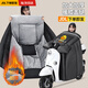 威爾基電動車擋風(fēng)被冬季加厚加絨擋風(fēng)防水加大電瓶車防風(fēng)被防寒摩托車罩 小黃鴨聯(lián)名款【升級加大加厚】