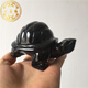 合善緣天然黑墨玉烏龜擺件玉石龜風(fēng)水招財(cái)鎮(zhèn)宅玄武長(zhǎng)壽龜家居客廳裝飾 長(zhǎng)10厘米一只