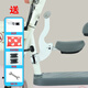 暖純電動(dòng)車(chē)兒童座椅可折疊前置小凳子寶寶安全坐椅新日愛(ài)瑪電瓶自行車(chē) 高級灰--無(wú)圍欄