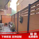 庭院護欄塑木柵欄圍欄小院定制圍墻花園柵欄陽臺護欄塑木圍欄戶外 塑木圍欄定制款