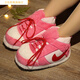 京桂2023新款冬季網(wǎng)紅惡搞aj棉鞋男女椰子棉拖鞋面包鞋毛絨保暖鞋特大 Aj情人節粉色保暖鞋 36-44均碼【皮底水滑可外出】