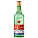 紅星二鍋頭 綠瓶大二 清香型白酒 純糧酒 口糧酒 特產(chǎn)禮品 節(jié)日送禮 56度 500mL 1瓶 綠瓶大二 單瓶裝