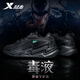 特步（XTEP）男鞋秋季皮面運動(dòng)鞋子男士新款老爹鞋網(wǎng)面休閑鞋潮流百搭鞋子男 黑【店長(cháng)推薦】 41