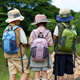 FOUVOR戶(hù)外親子出游小背包輕便休閑雙肩包夏季兒童女孩徒步旅游學(xué)生書(shū)包 藍色