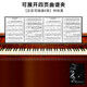 愛(ài)琴樂(lè )6頁(yè)/8頁(yè)演奏專(zhuān)用鋼琴樂(lè )譜夾A4折疊六頁(yè)展開(kāi)式曲譜吉他改譜夾書(shū)夾 A4款可展開(kāi)四頁(yè)正反插譜6張-黑