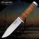 FALLKNIVEN QUALITY KNIVES瑞典?？四嵛倪M(jìn)口Fallkniven北歐工藝皮革柄北極光狩獵生存戶(hù)外刀 NL4