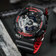 卡西歐（CASIO）男表G-SHOCK運動(dòng)手表學(xué)生多功能電子表雙顯防水防震大表盤(pán)石英表 網(wǎng)紅熱門(mén)GA-110HR-1A
