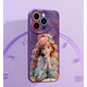 名界（MINGJIE） 適用于蘋果16promax手機(jī)殼新款iphone16pro保護(hù)套硅膠創(chuàng)意高級(jí) 【紫色公主】 iPhone 16 Pro Max