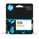 惠普（HP）938原裝黃色墨盒 適用HP OfficeJet Pro 9110b/9120/9130/9720/9730打印機(jī) 