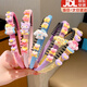 伊莉洛兒童卡通發(fā)箍女春夏碎發(fā)防滑帶齒頭箍小女孩頭飾可愛女童發(fā)捆頭飾 兒童卡通帶齒發(fā)箍【5件套】