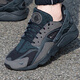 耐克（Nike）男鞋 AIR HUARACHE RUNNER華萊士老爹鞋運動鞋時尚潮流休閑鞋 DZ3306-002 42