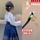 悅養絲女童漢服頭飾兒童發(fā)簪新中式木簪子女古風(fēng)盤(pán)發(fā)釵高級感馬面裙配飾 玉蘭花一根裝【贈眉心貼】
