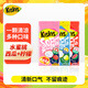 酷滋 kiskis 夾心口香糖 34克*3盒 水蜜桃+檸檬+西瓜清新口氣休閑食品