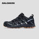 薩洛蒙（Salomon）男女款 城市輕戶外舒適透氣潮流穿搭休閑運動鞋 XA PRO 3D SUEDE 黑色 472433 38 (UK5丨 38)
