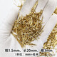 小釘小號迷你銅丁圓頭銅釘銅木頭圓釘黃銅釘子木工金色丁子細(xì) 1.5x20x3mm
