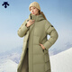 迪桑特（DESCENTE） WOMEN’S SKI 女士 防潑水長(zhǎng)款鵝絨羽絨服【新色上市】 LK-淺卡其色 M (165/84A)