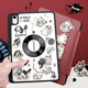MOROCK新品720°旋轉適用matepad11.5s平板保護套磁吸分離雙面夾華為air11.5帶筆槽防彎亞克力可豎屏硬殼 拼貼酷寵【720°旋轉|磁吸分離】 11.5英寸【24款Matepad11