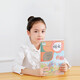 麥思考 包書(shū)皮環(huán)保EVA書(shū)套小學(xué)生文具課本作業(yè)本加厚防水保護(hù)膜附名字貼課程表 混合書(shū)套(A4*2張/16k*12張/25K*2張 往左翻磨砂透明書(shū)套
