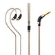 Earmax 適用舒爾SE215 SE535 E5000榭蘭圖 UE900s 4.4mm平衡線耳機(jī)線 3.5mm立體聲