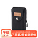 帝行（DIXING）防水手機(jī)包男多功能穿皮帶包大容量6.5吋豎大屏手機(jī)掛包零錢包 黑色【豎款兩層6.0】