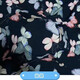 一米價人造棉布料印花棉綢面料夏季衣服寶寶服睡衣碎花連衣裙面料 蝴蝶（1米）【1.45寬】