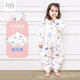 ilody 嬰兒睡袋兒童寶寶新生兒分腿式防驚跳睡袋幼兒中大童防踢服秋冬 幾何兔子【薄夾棉】13-23℃ 【L碼】身高85-115cm