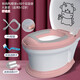 KUALOOL【方便】超大號(hào)兒童6-10歲馬桶坐便器仿真男女寶寶便尿盆專用廁所 粉色大號(hào)PU軟墊（5-12歲）