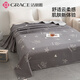 潔麗雅（Grace）床單單件 雙人床單 四季親膚床上用品 迪安娜灰色2*2.3M