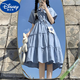 迪士尼（Disney）女大童連衣裙夏季12-15歲初中生小學(xué)生寬松13女孩大裙擺裙子拼接9 花朵包+連衣裙 L建議100-110斤
