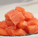 三文魚新鮮生吃刺身生魚片料理壽司即食海鮮水產(chǎn)一斤去皮去邊角料 去皮發(fā)貨三盒 簡(jiǎn)裝 1200g