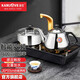 金灶（KAMJOVE） 電磁爐泡茶壺自動上水電熱水壺電茶爐茶臺燒水壺熱水壺燒水保溫一體全自動恒溫家用嵌入式 D608 0.9L 【臺嵌兩用】