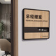 賽蘭蒂創(chuàng  )意高檔辦公室門(mén)牌定制可調狀態(tài)標識牌科室牌指示牌公司部門(mén)名牌 辦公室門(mén)牌定制【定制專(zhuān)拍】 250*250MM