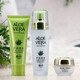歐緹尚蘆薈原液護膚品套裝補水保濕控油緊致提亮膚色男女植物草本化妝品