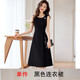 簡(jiǎn)蜓小西裝外套女春夏新款氣質(zhì)修身高級(jí)感職業(yè)西服連衣裙套裝氣質(zhì)正裝 單件黑色裙子 L