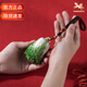 銅師傅手中有財手把件白菜百財擺件裝飾品創(chuàng  )意實(shí)用禮物  送客戶(hù)朋友