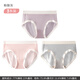 tutuanna3條裝純色高彈薄冰絲內(nèi)褲3A底檔女士中腰內(nèi)褲 3條 豆沙粉+嬰兒膚+銀沙灰 L