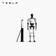 特斯拉（Tesla）Tesla Bot 擺件人形玩偶機(jī)器人模型